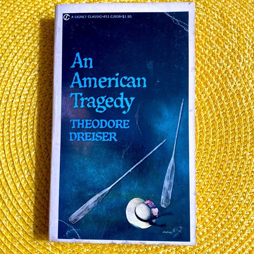 AN AMERICAN TRAGEDY classic Novel by THEODORE DREISER Vintage Paperback …